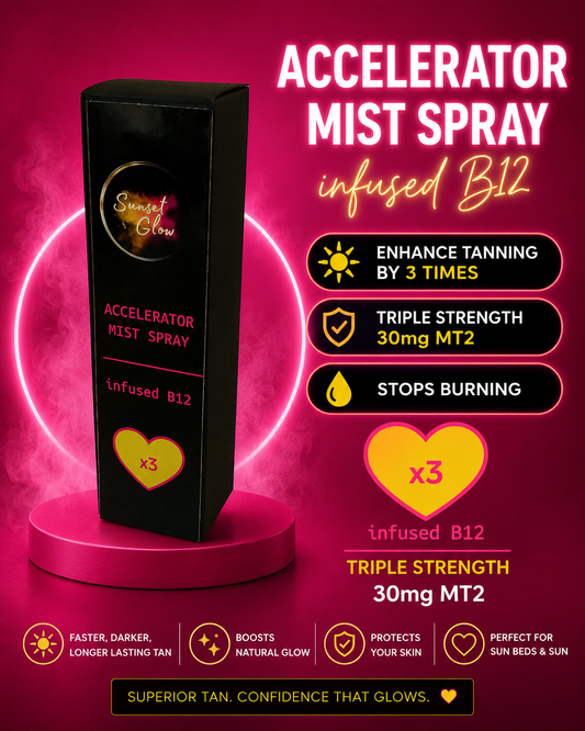 Accelerator spray infused with B12 (triple strength)